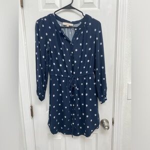 LOFT polka dot dress